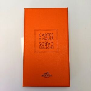 EUC Hermes Knotting Cards Set